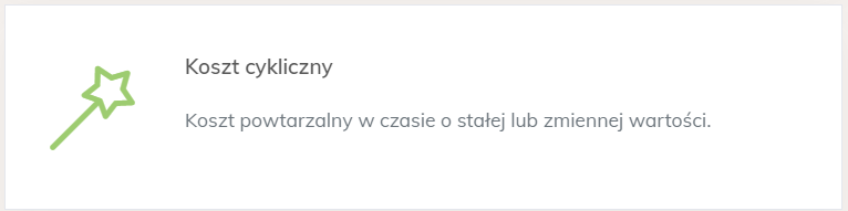 koszt cykliczny
